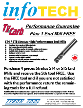 STRATUS END MILLS PROMOTION FROM TYSON TOOL